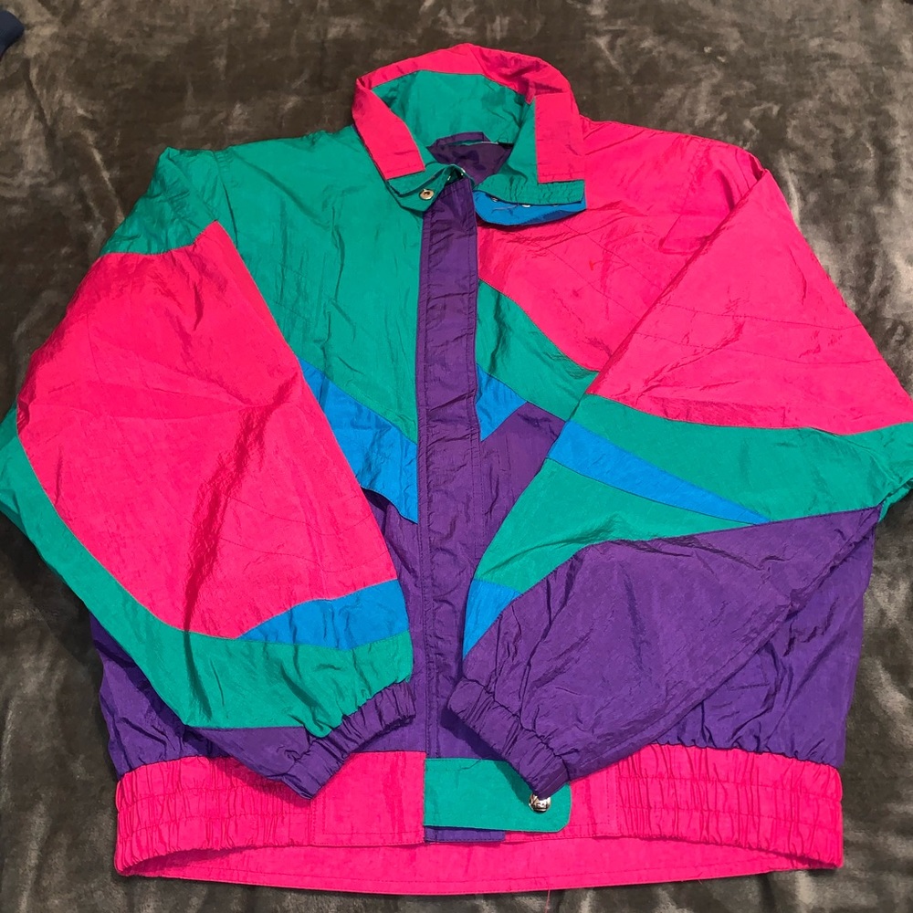 80’s windbreaker!!!!